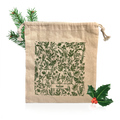 Petit sac en coton fleuri