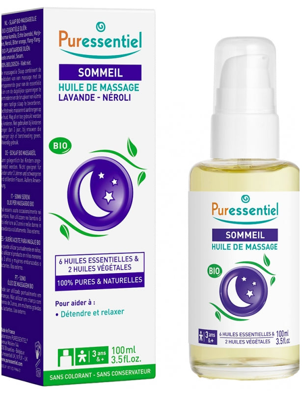 Huile de massage BIO Sommeil