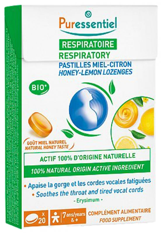 Pastilles Respiratoire Miel-Citron